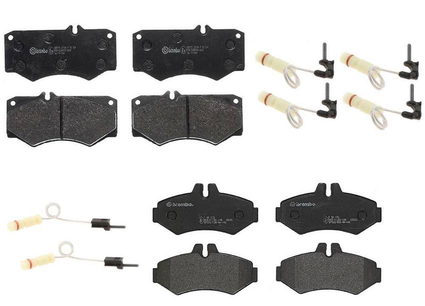 Brembo Brake Pads Kit -  Front and Rear (Low-Met)